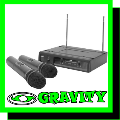 Craft Ideasyear  Birthday Party on Chord Uhf Dual Handheld Mic   Disco   Dj   P A  Equipment   Gravity