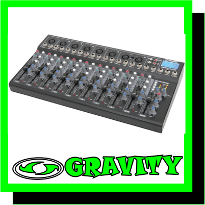 CITRONIC DESK MIXER CM10 - DISCO * DJ * P.A. EQUIPMENT - GRAVITY -