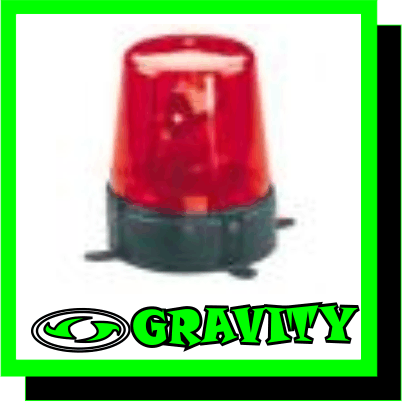 Craft Ideas  Badges on Emergency Revolving Light   Disco   Dj   P A  Equipment   Gravity
