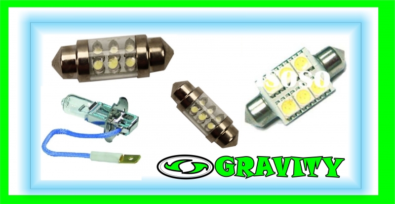 CAR INTERIOR BULBS LED FOG LIGHT ICE WHITE BULBS GRAVITY 0315072463