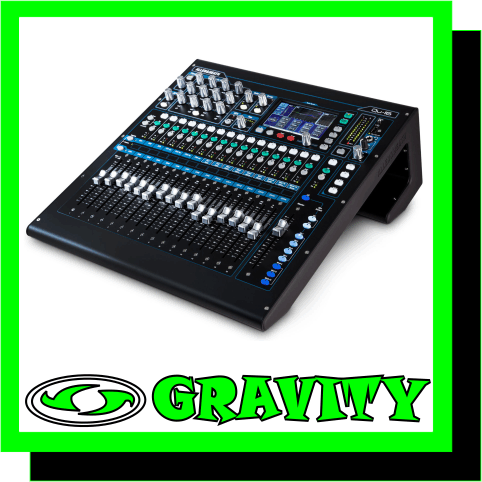 Simple Black Dress on Desk Mixers Used For Bands  Recording Studios  Live Performance