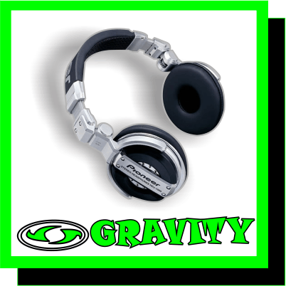 Flat Character  on Pioneer Dj Headphones   Disco   Dj   P A  Equipment   Gravity