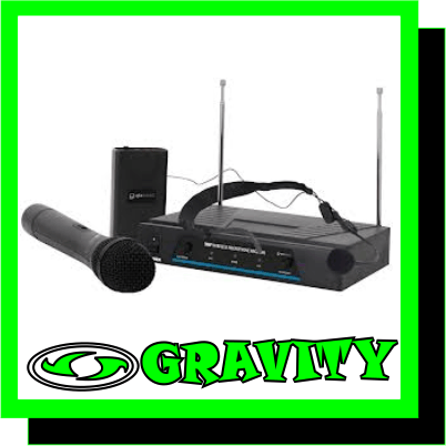 Fashion Dress on Qtx Vhf Handheld Headset Mic Disco Dj P A Equipment Gravity