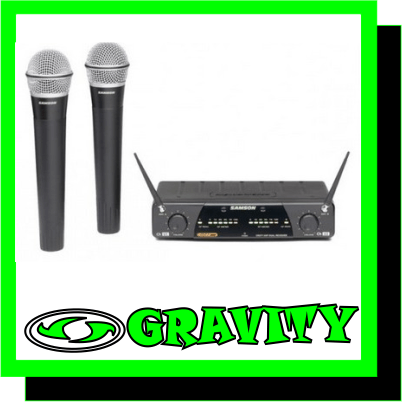 Birthday Party Venues on Samson Dual Q7 Concert 77 Uhf Cordless Mic   Disco   Dj   P A