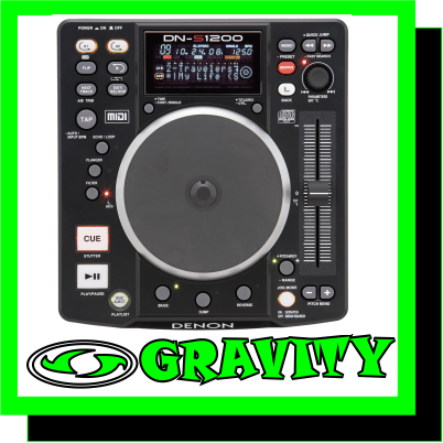 Logo Design Educational Institutes on Denon Dn S1200   Disco   Dj   P A  Equipment   Gravity