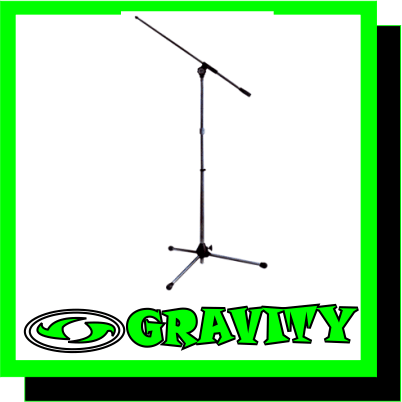 Mic Boom Stand - DISCO * DJ * P.A. EQUIPMENT - GRAVITY -