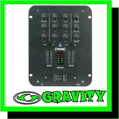 Metal Chairs on Citronic Pro 2 Dj Mixer 2 Channel   Disco   Dj   P A  Equipment