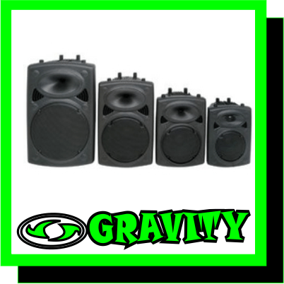 Infinity Logo Design Review on Qtx Plastic Moulded Cabinets   Disco   Dj   P A  Equipment   Gravity