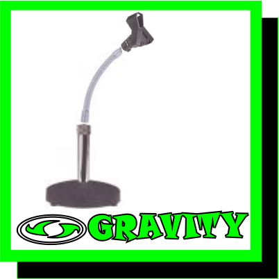 Mic Stand-short - DISCO * DJ * P.A. EQUIPMENT - GRAVITY -